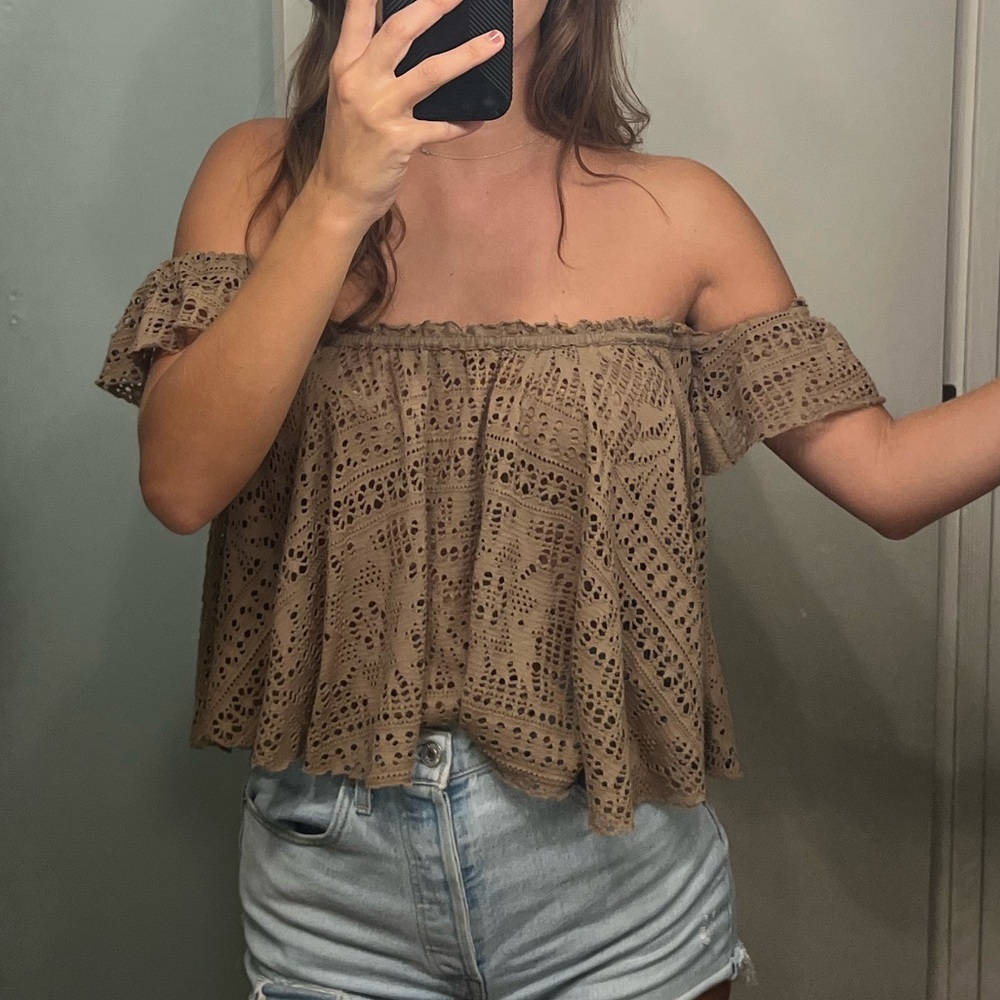 Free People Off-The-Shoulder Top